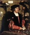 Portrait du Marchand Georg Gisze Renaissance Hans Holbein le Jeune